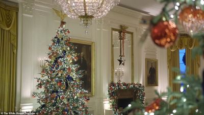 White House Christmas Decoration