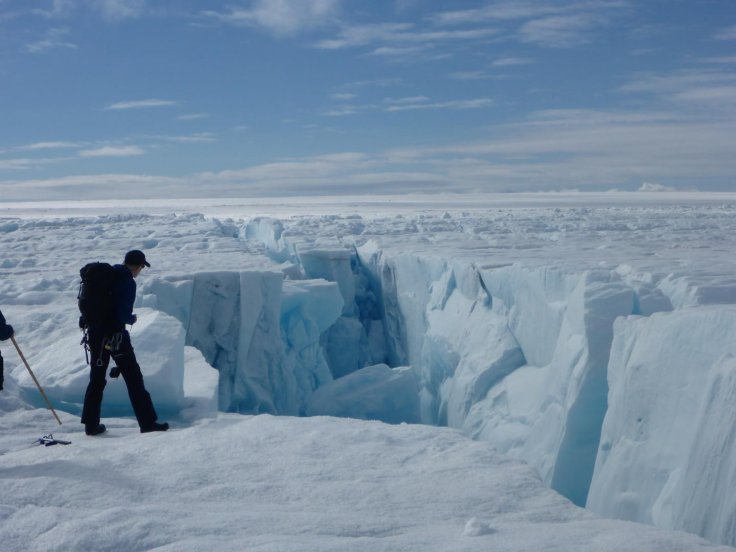 Greenland ice melting