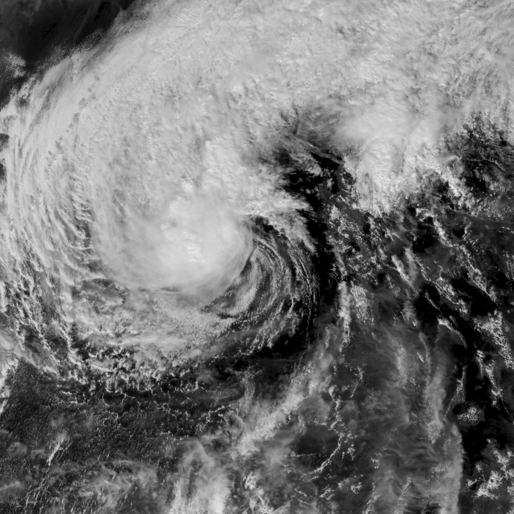 Geostationary imagery of 2019's Typhoon Kammuri
