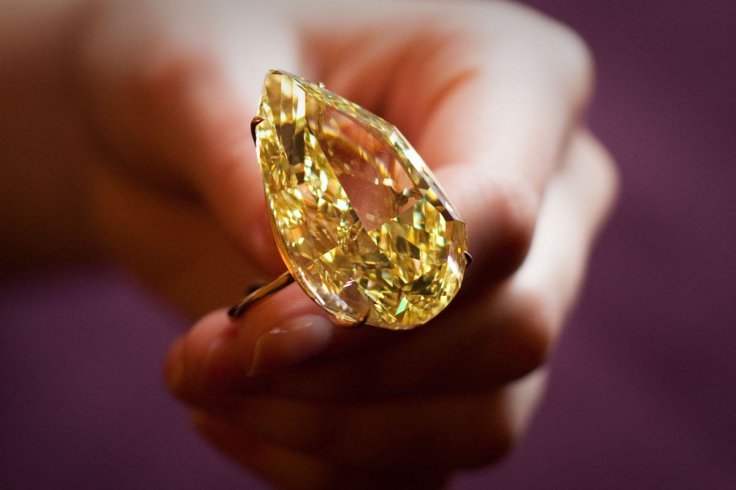 The Sancy Diamond. The Sancy Diamond.