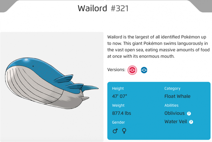 Wailord Wailord