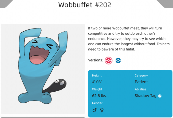 Wobbuffet Wobbuffet