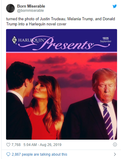 melania trump and Trudeau melania trump and Trudeau