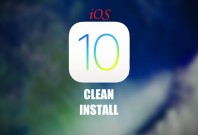iOS 10 clean install
