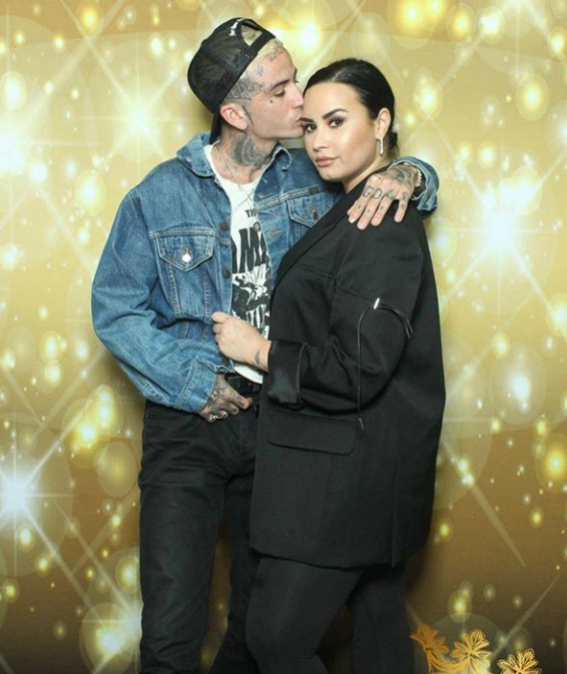 Demi Lovato and Austin Wilson Demi Lovato and Austin Wilson