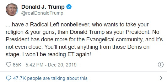 Donald Trump tweet Donald Trump tweet