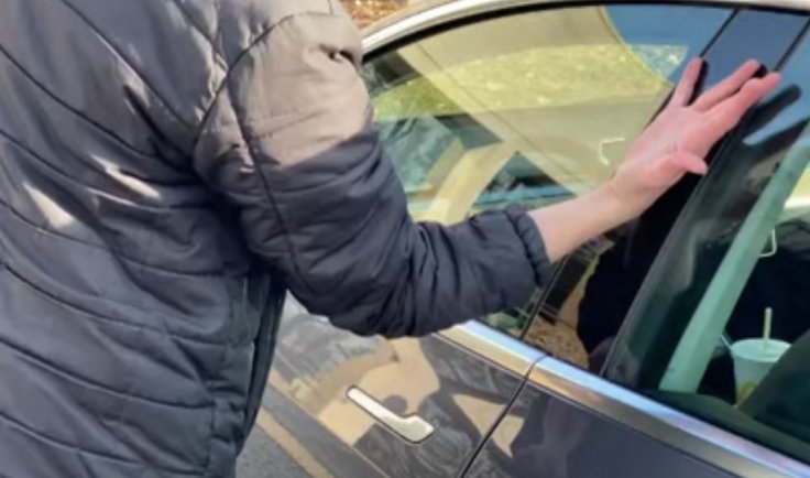 unlocking Model 3 by hand