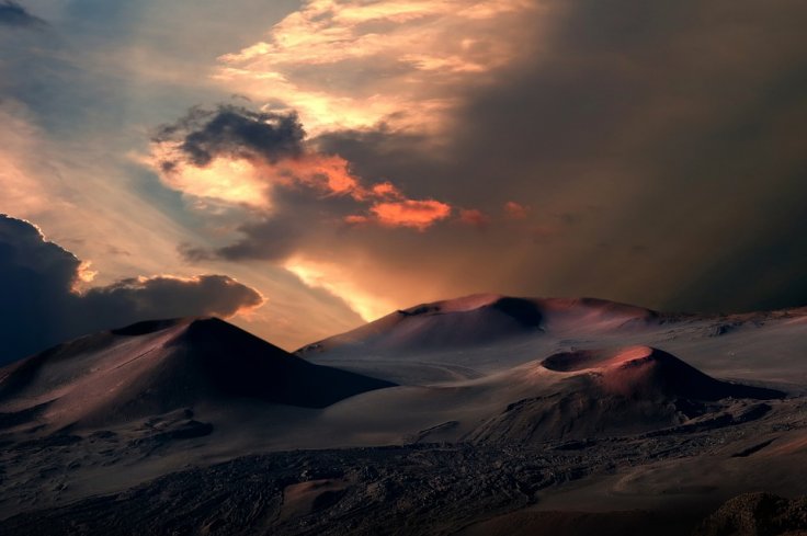 Crater in China