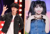 Kim Heechul and Momo Kim Heechul and Momo