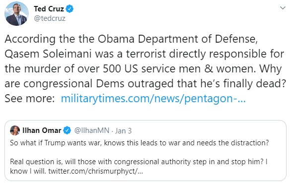 Ted Cruz's tweet