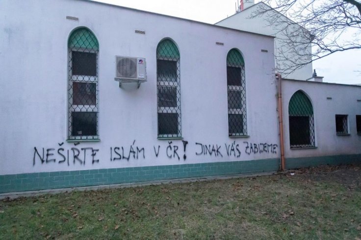 Czech Republic Brno Mosque Vandalized