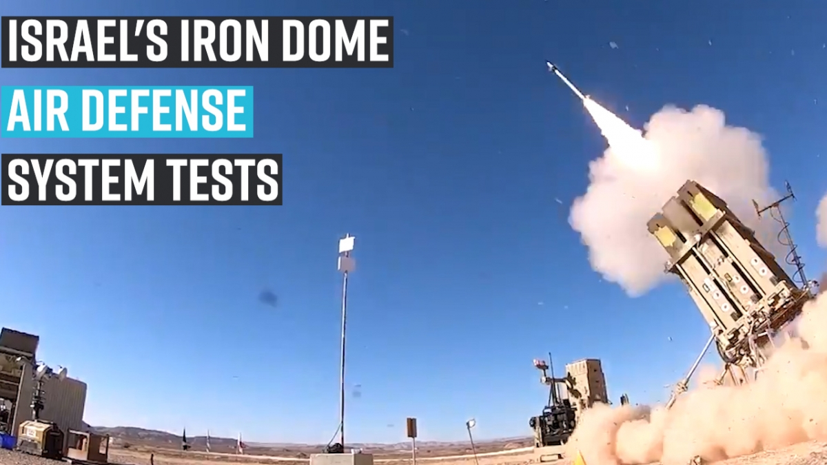 Israel Successfully Tests Upgraded Laser Based Iron Dome Air Defense System