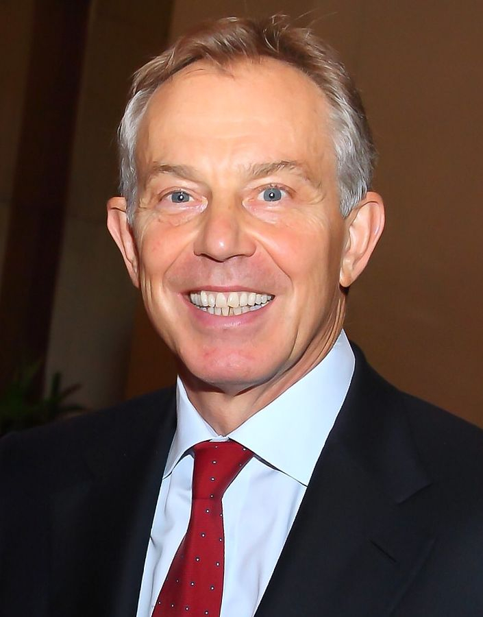 Former British PM Tony Blair