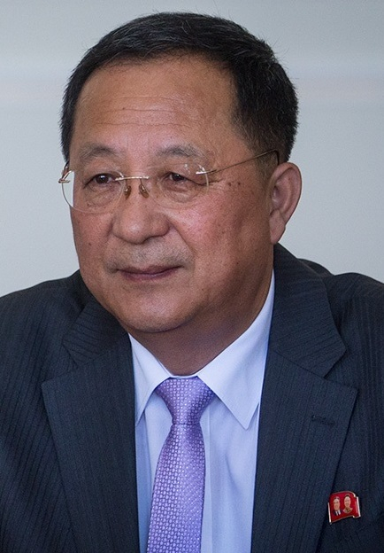 North Korean Foreign Minister Ri Yong Ho 