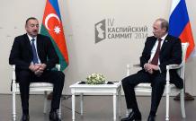 Vladimir Putin had a meeting with President of Azerbaijan Ilham Aliyev.