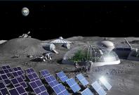 Future moon base 