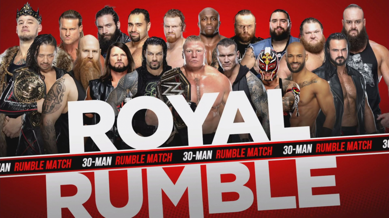 Royal Rumble 2020 Here is the updated match card and participants of