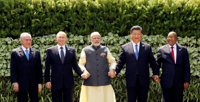 Narendra Modi at BRICS summit
