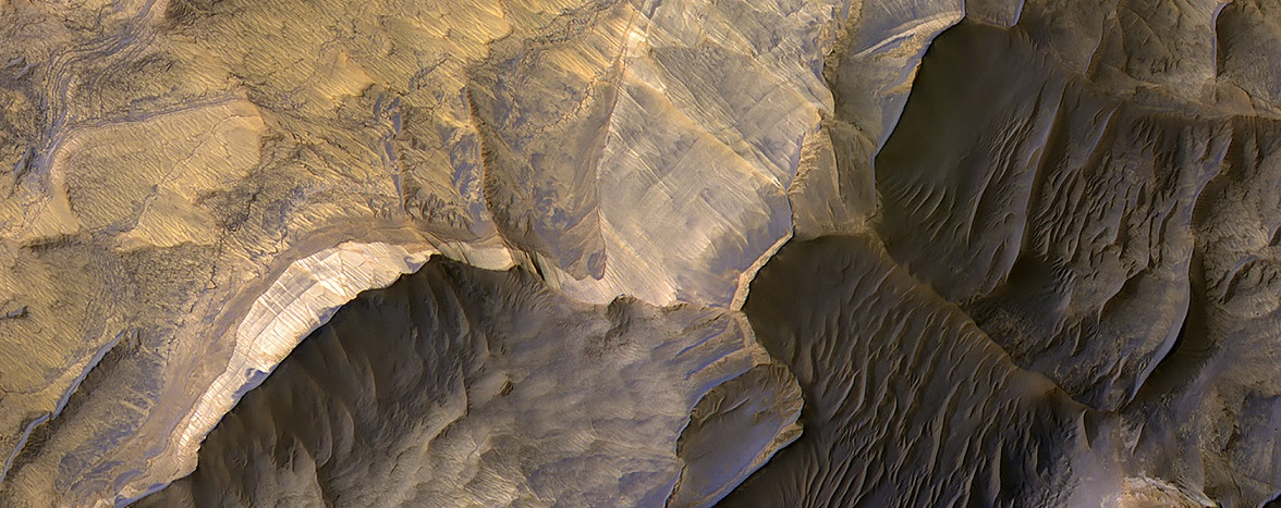 Sandstone in West Candor Chasma