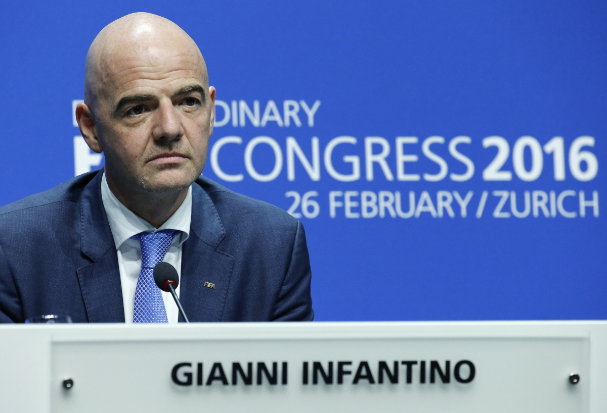 Switzerland's Gianni Infantino elected Fifa president