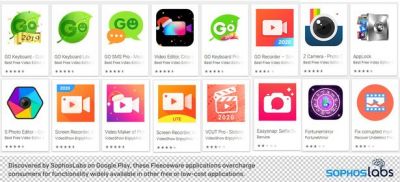 Malicious apps Malicious apps