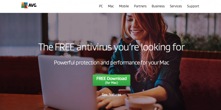 AVG website AVG website