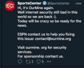 Ourmine ESPN Hack