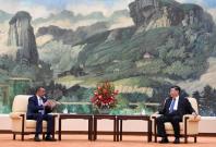 Xi Jinping with Tedros Adhanom Ghebreyesus Xi Jinping with Tedros Adhanom Ghebreyesus