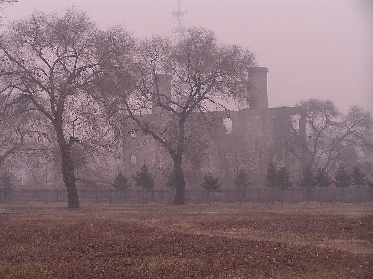 Building on the site of the Harbin bioweapon facility of Unit 731