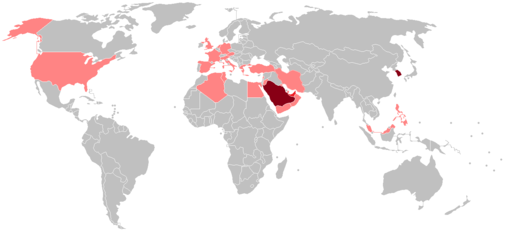 Map of MERS 