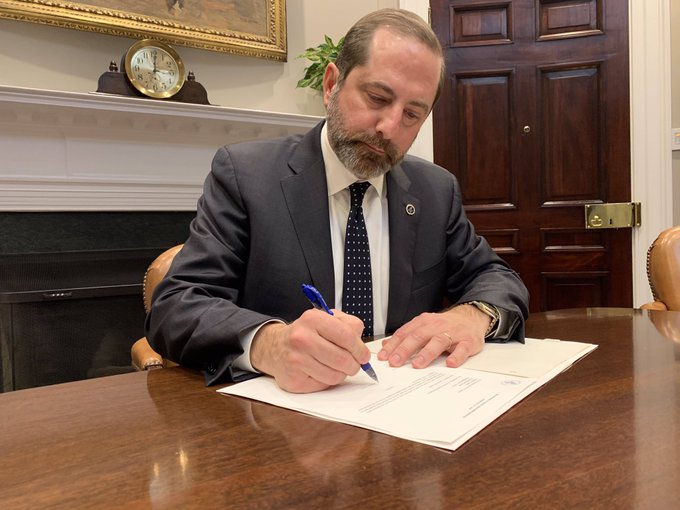 Alex Azar, U.S. Secretary of Health