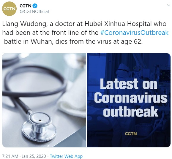 CGTN coronavirus