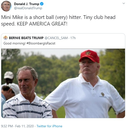 Donald Trump tweet