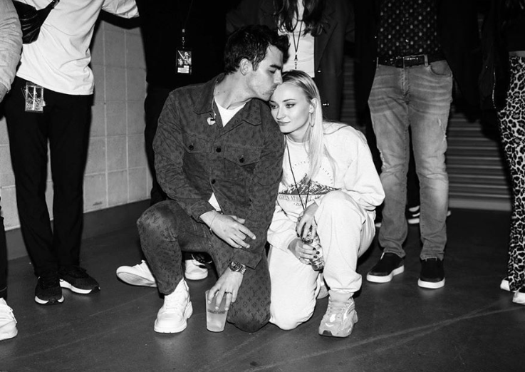 Sophie Turner and Joe Jonas