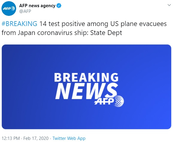 AFP tweet