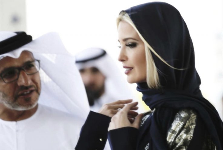 Ivanka Trump wearing hijab