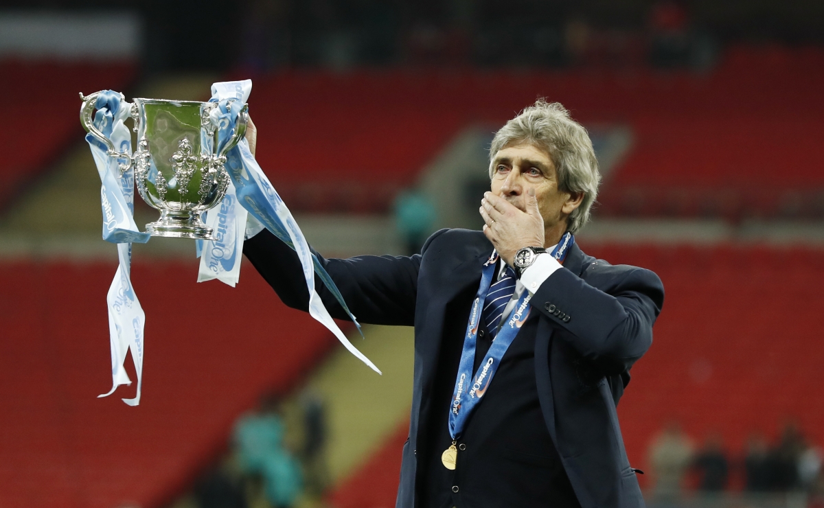 After Capital One Cup win, Manuel Pellegrini looks at taking City to Champions League title
