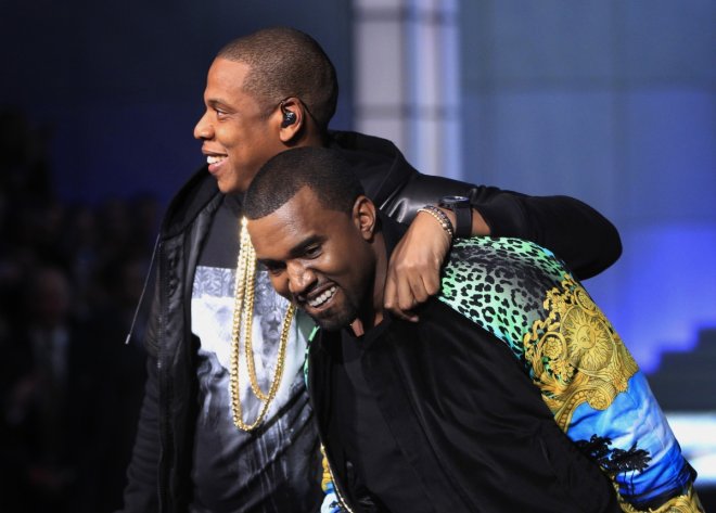 Kanye West and Jay Z