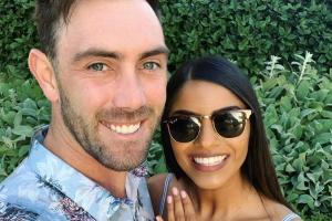 Glenn Maxwell and Vini Raman Glenn Maxwell and Vini Raman