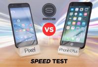 Google Pixel vs iPhone 7 Plus speed test