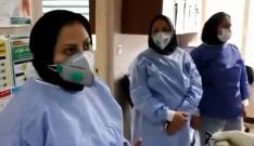 Healthcare workers in Iran 