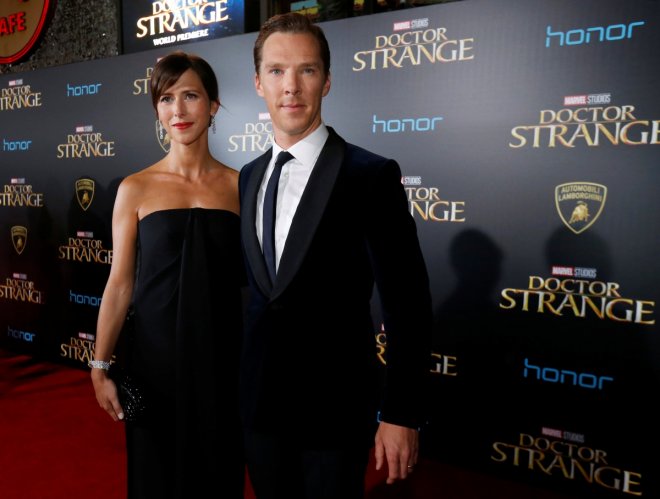 Benedict Cumberbatch and Sophie Hunter
