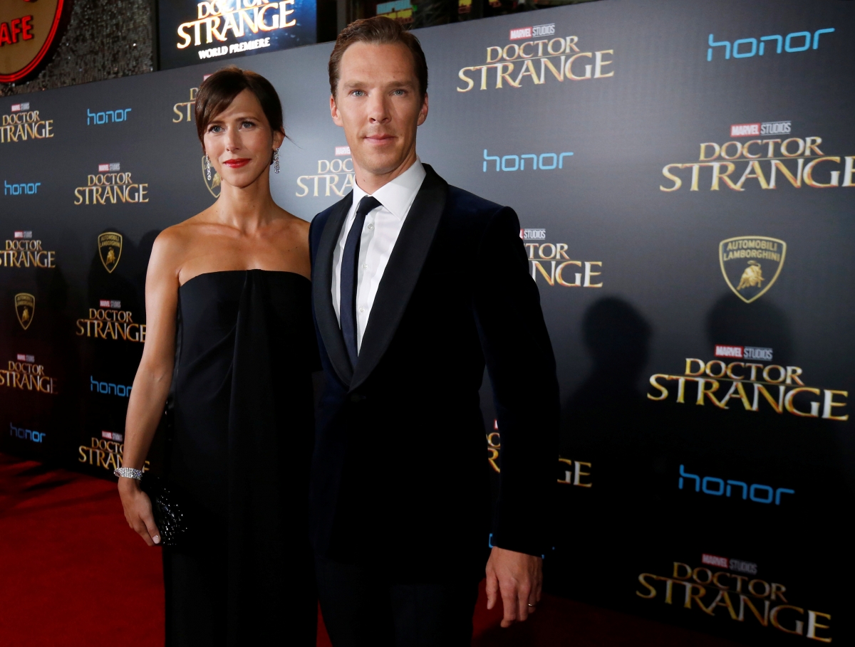Benedict Cumberbatch and Sophie Hunter