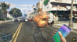 GTA 5 Mod video for exploding Galaxy Note 7