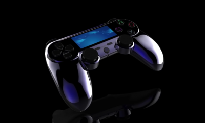 Proposed DualShock 5 controller with removable display,