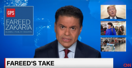 Fareed Zakaria during his show on Sunday