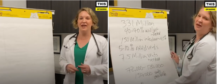 US Dr. Emily Porter explains how it is important to stay at home to control Coronavirus infection US Dr. Emily Porter explains how it is important to stay at home to control Coronavirus infection
