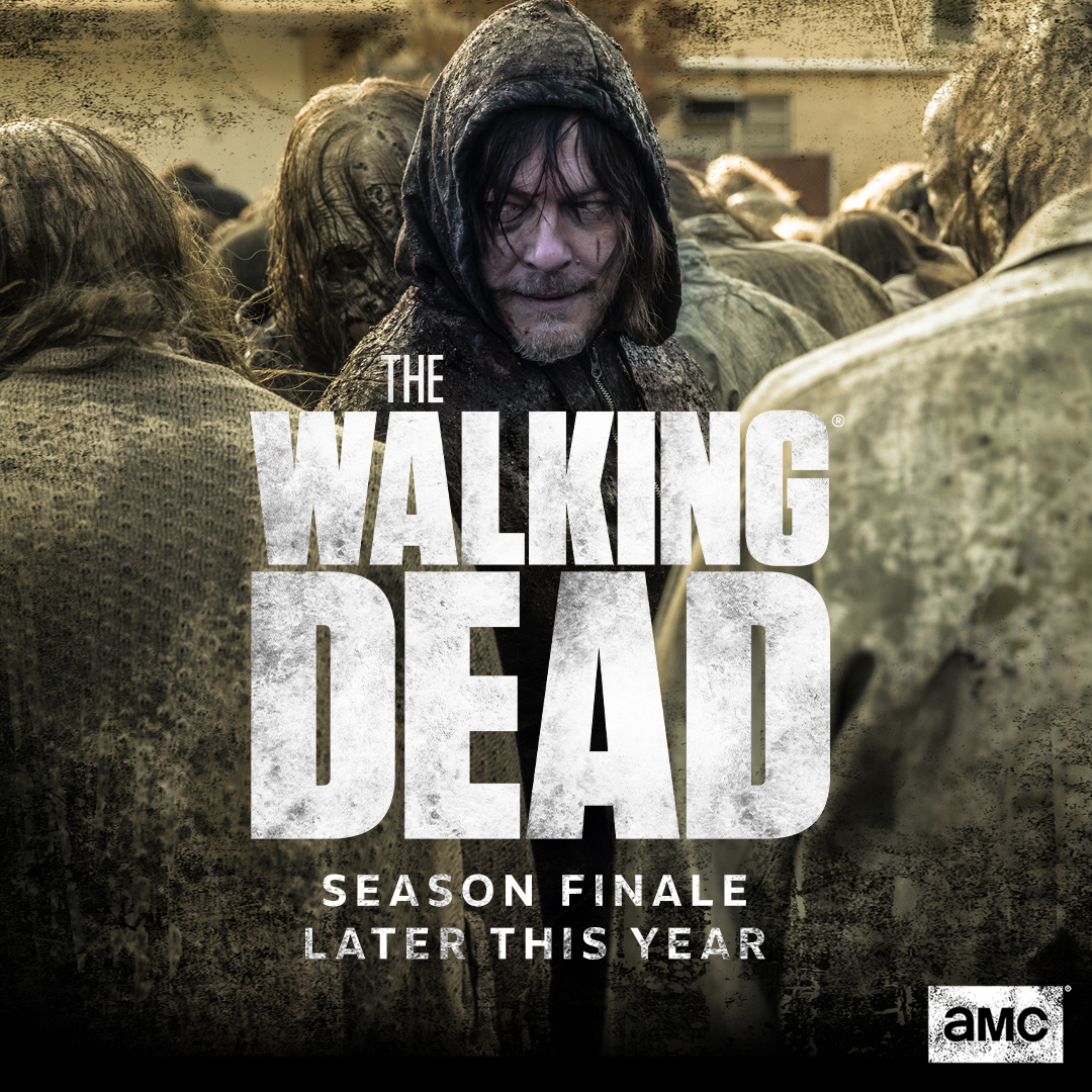 Daryl Dixon The Walking Dead Close Up Poster