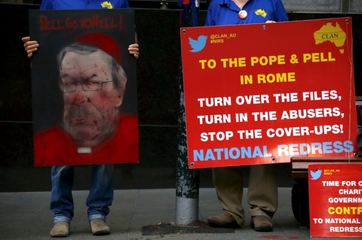 Australian Cardinal George Pell says church made 'enormous mistakes' in handling child sex abuse cases