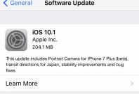 iOS 10.1 bug-fix update released